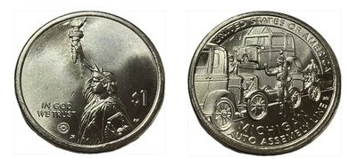 1 dólar (Honra à Inovação no Michigan)