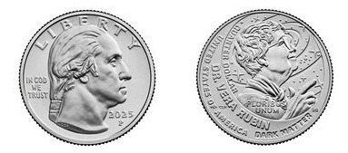 1/4 de dólar (Dra. Vera Rubin)