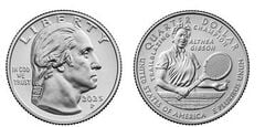 1/4 de dólar (Althea Gibson)