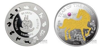 20 vatu (Ano do Cavalo)