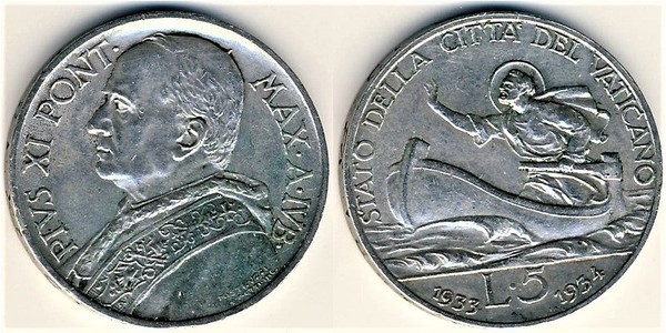 5 lire (Jubileu)