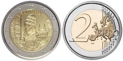 2 euro (90 Aniversario de la Fundación del Estado de la Ciudad del Vaticano)