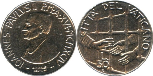 50 liras (João Paulo II)