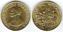 20 liras (João Paulo II)