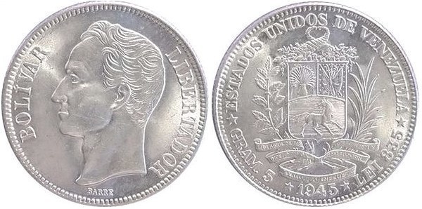 1 bolívar