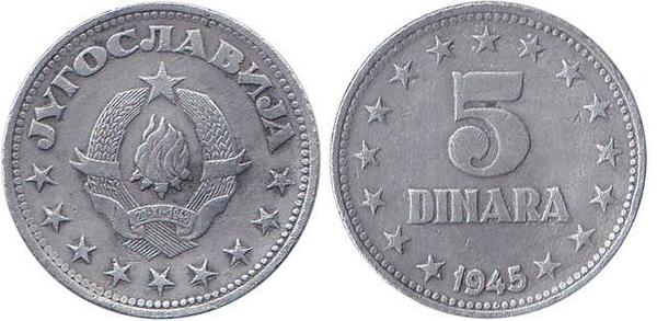 5 dinara