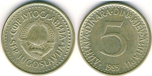 5 dinara