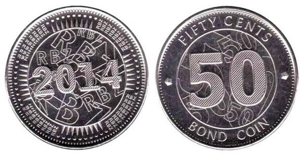 50 cents (Moeda - Obrigações)