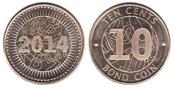 10 cents (Moeda - Obrigações)