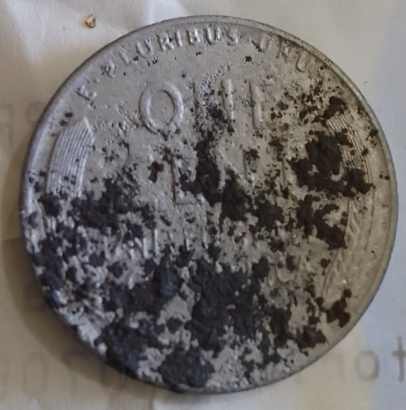 Foto 2 Moeda não identificada: 1 centavo de EEUU año 1943 de acero ver si vale en colección..
