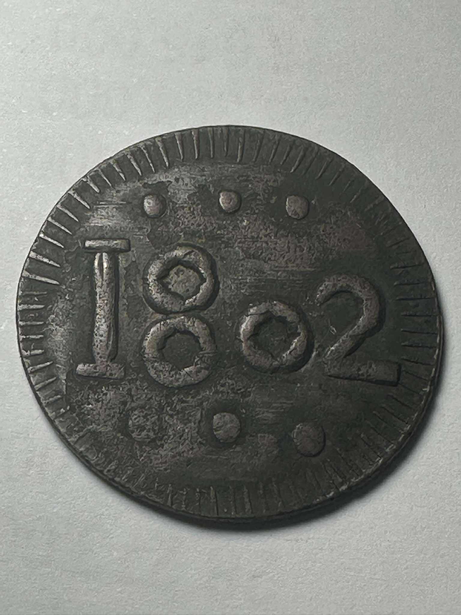 Foto 1 Moeda não identificada: Moneda 1802