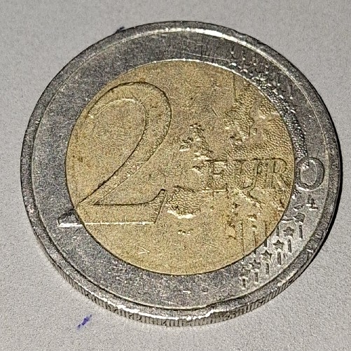 Foto 1 Moeda não identificada: Posible error de acuñación moneda alemana