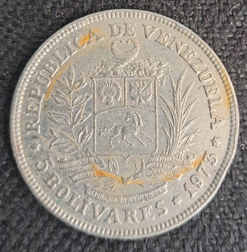 Foto 2 Moeda não identificada: 5 Bolívares