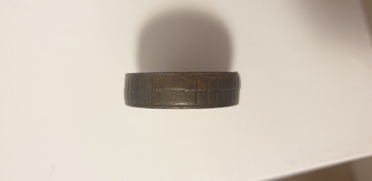Foto 2 Moeda não identificada: 100 R de 1860 Isabel II