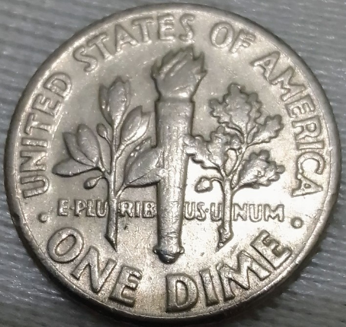 Foto 2 Moeda não identificada: Dime del 1975 de Estados Unidos de América